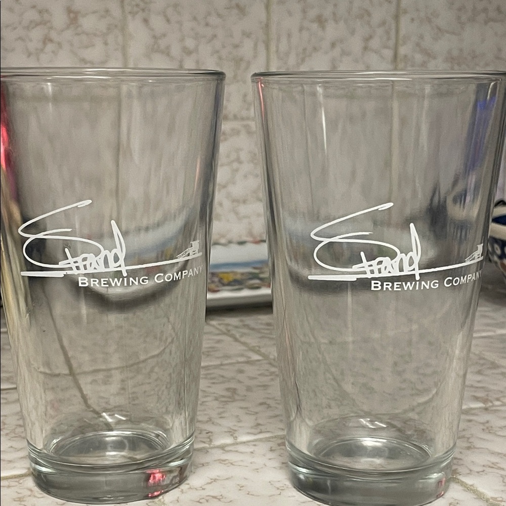 Strand Brewing Company Glass Set